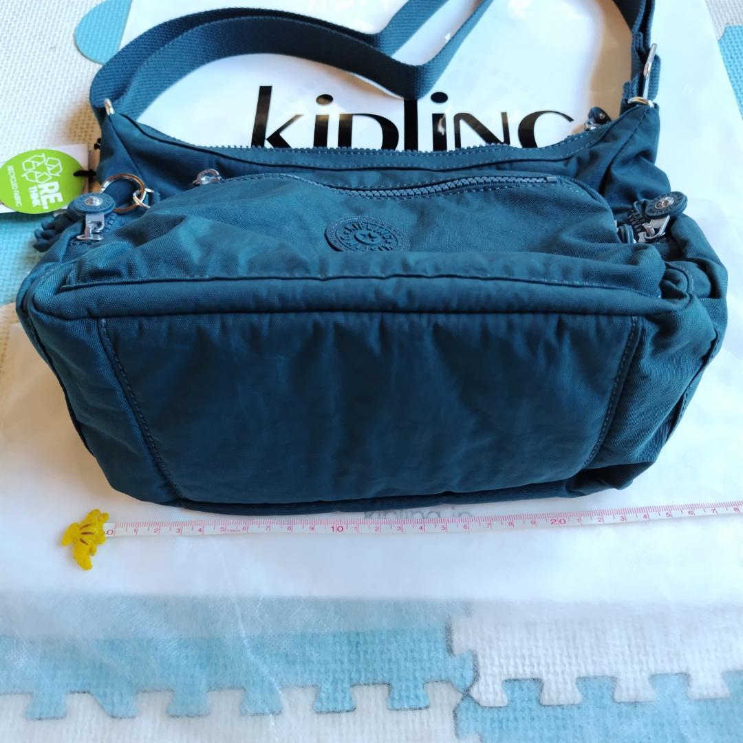 【新品・未使用】Kipling ダークブルー ショルダーバッグ　キプリング