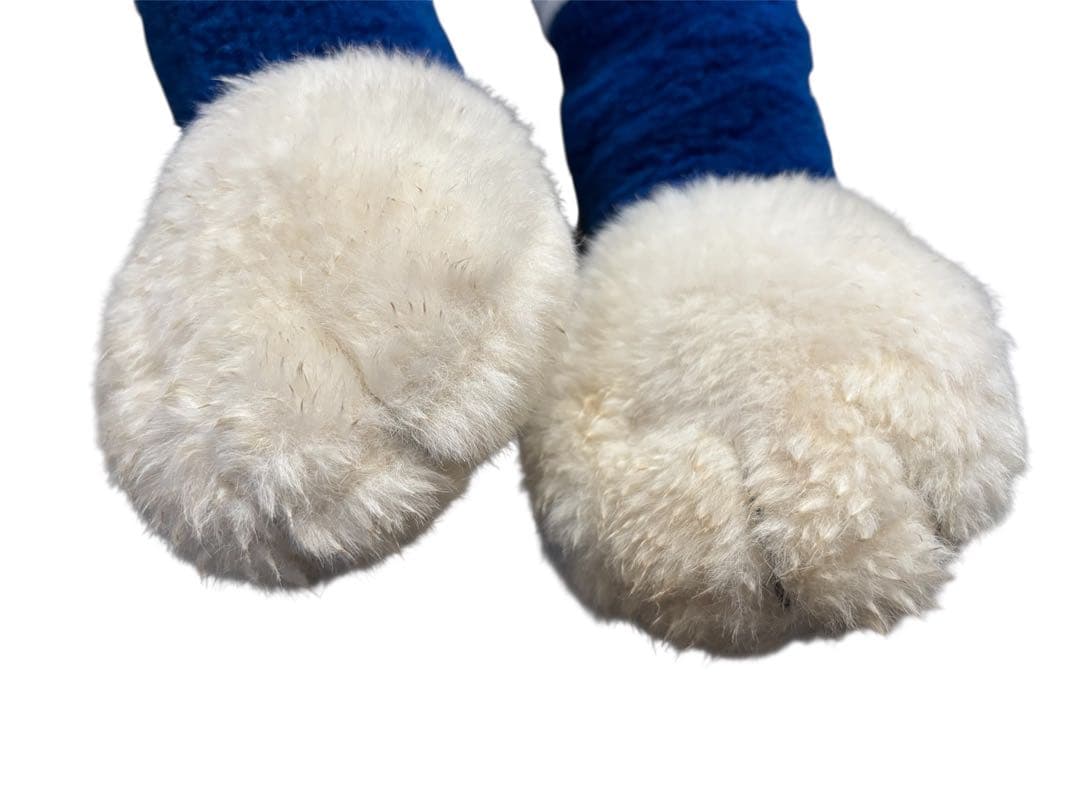 西武ライオンズ 創設レオ 1979 90㎝ぬいぐるみ 松沼雅之選手のサイン入り