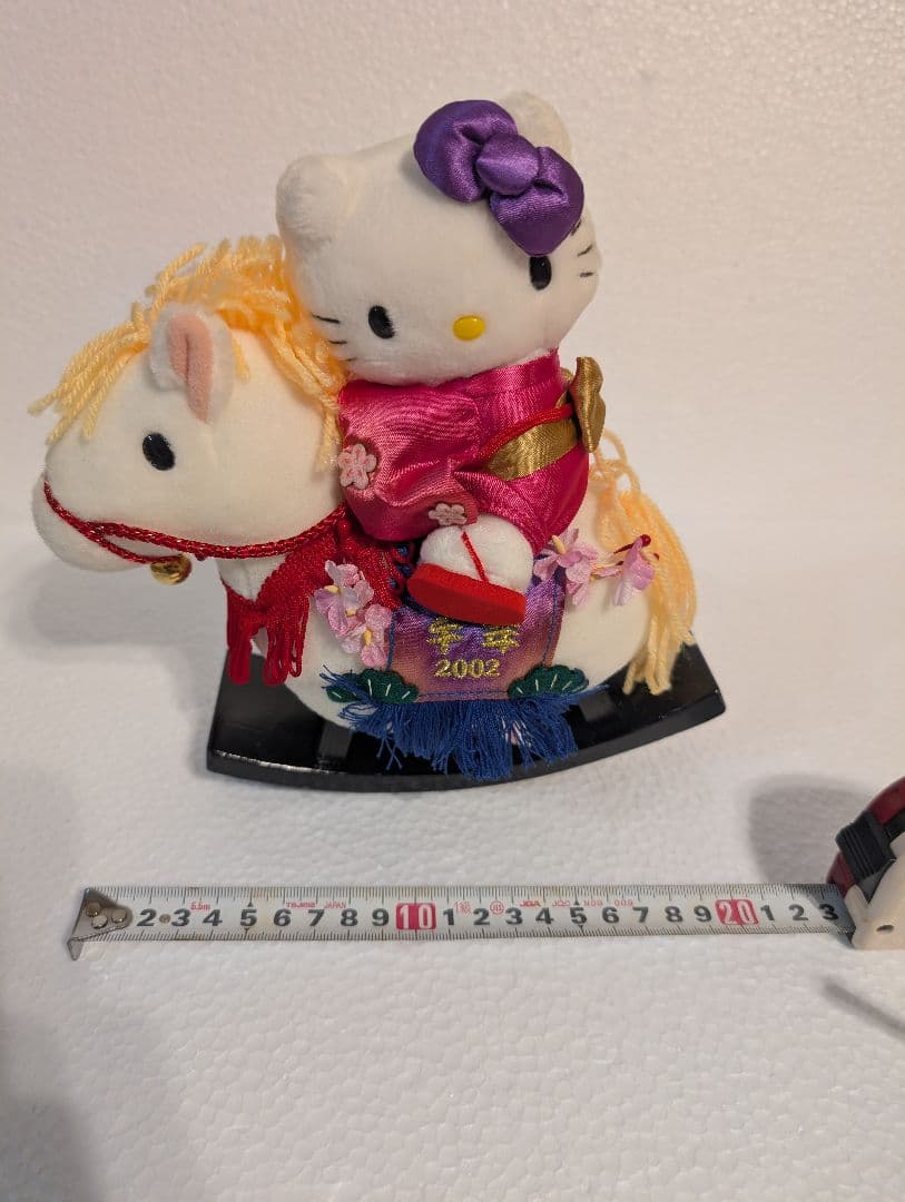 ハローキティ 馬に乗ったぬいぐるみ 2002年製