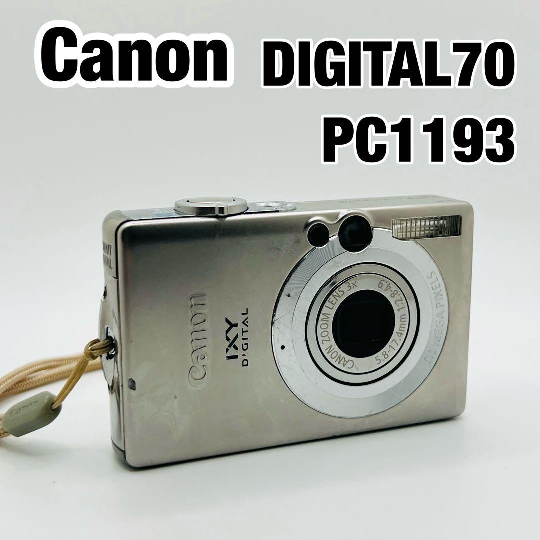 動作未確認 Canon IXY DIGITAL 70 コンパクトデジタルカメラ