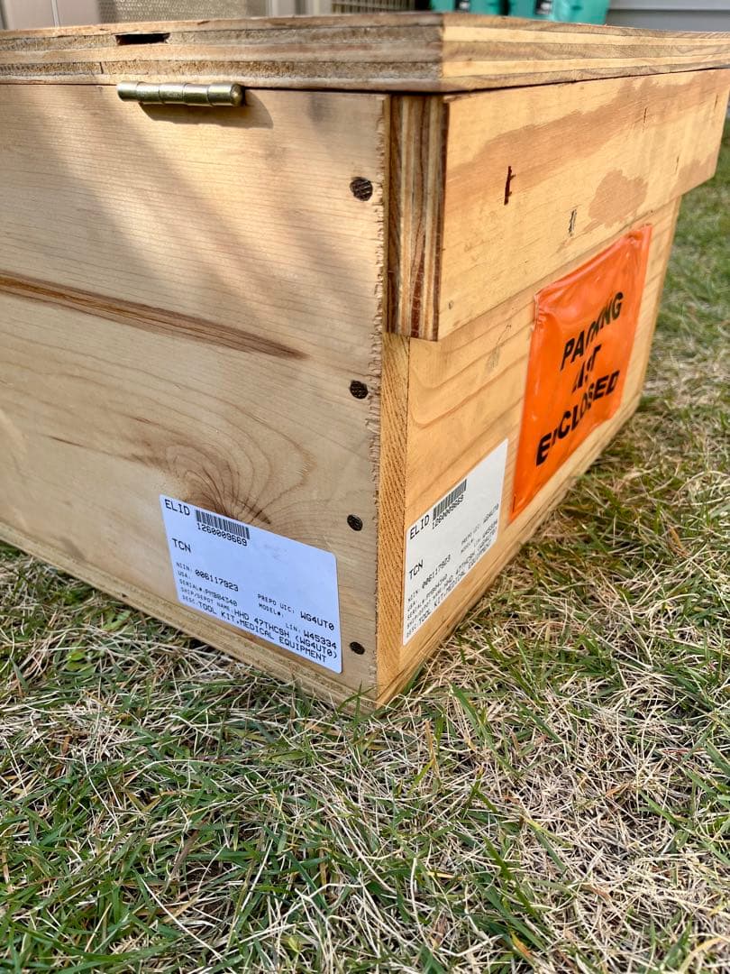 米軍放出未使用品 希少品 ゼロハリケース入り ビンテージ整備ツールキット木箱付き