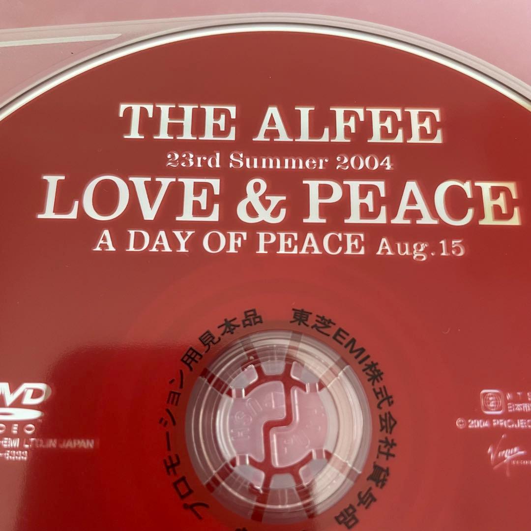THE ALFEE/23rd Summer 2004 LOVE&PEACE A…オンライン