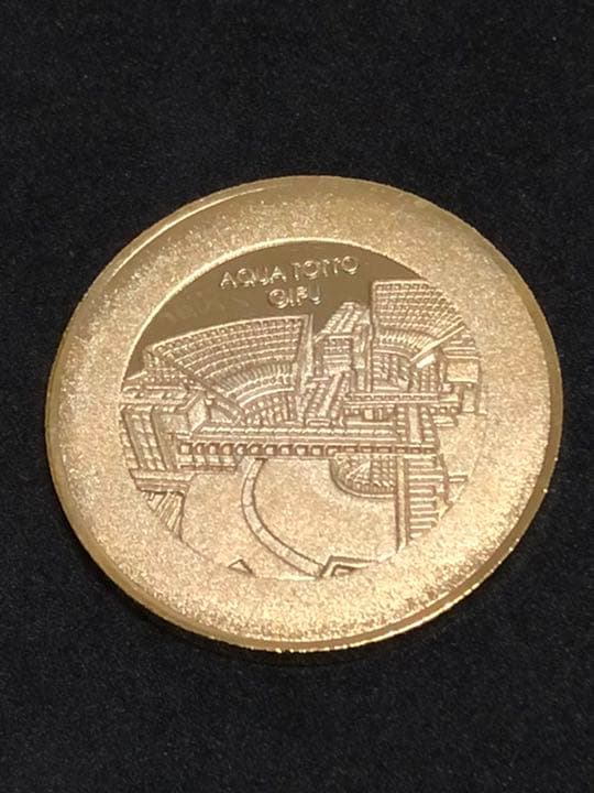 アクア・トトぎふ☆サラマンダー☆記念メダル☆茶平