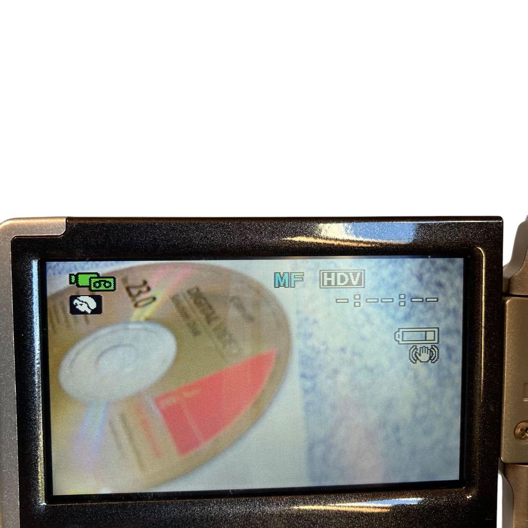 【美品】miniDVのダビングに★Canon ビデオカメラ iVIS HV10