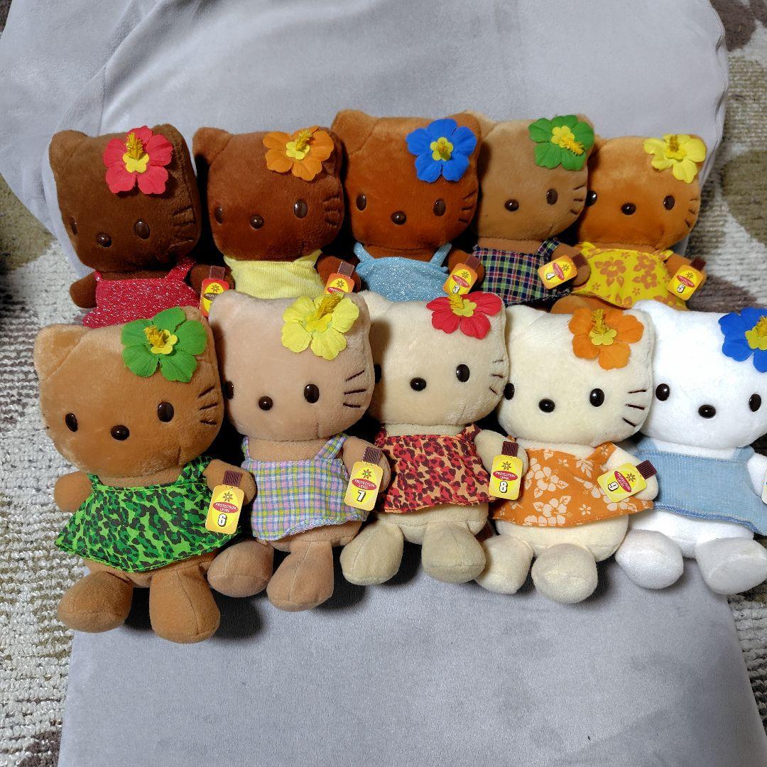 非売品 日焼けレベル1～10 ハローキティ10体 非売品 日焼けレベル1～10 ハローキティ10体 非売品 日焼けレベル1～10