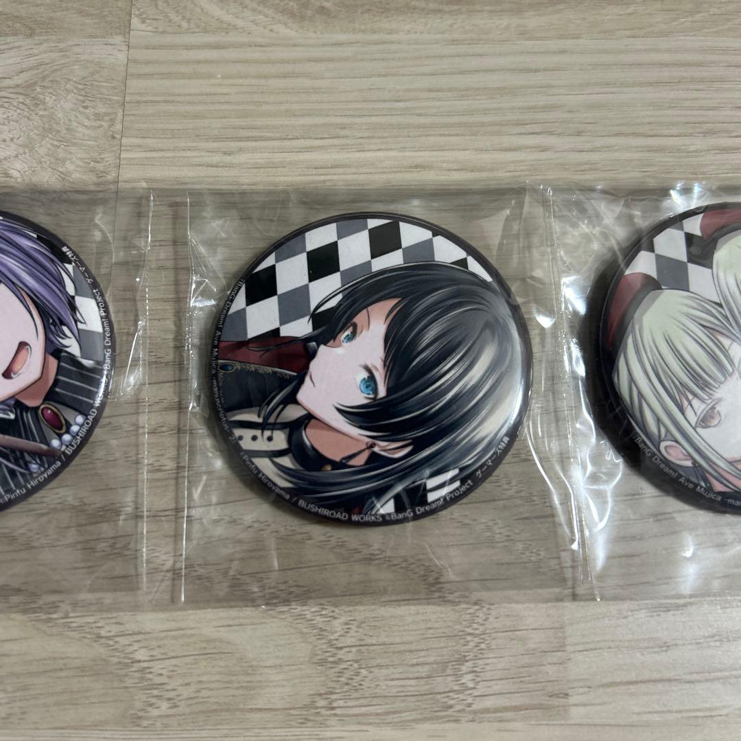 Ave Mujica コミック 1巻 2巻+ゲーマーズ限定 特典 缶バッジ 5個