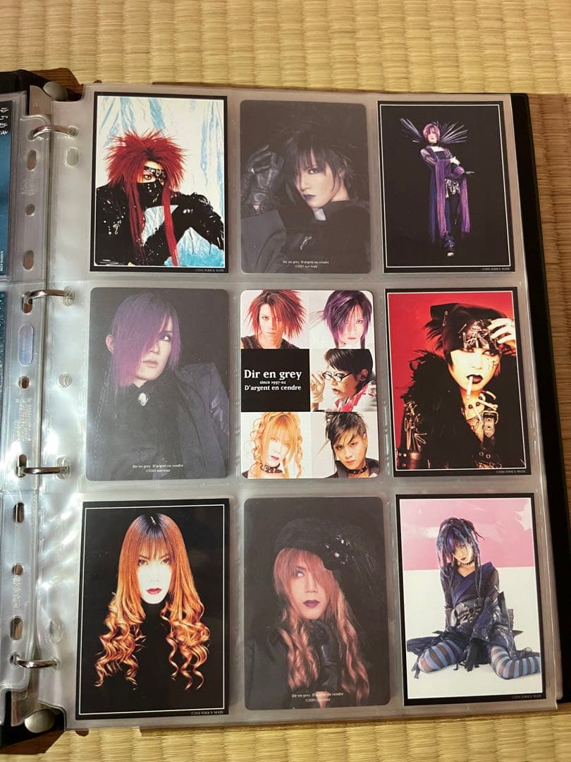 DIR EN GREY トレーディングカード ファイル付き - メルカリ