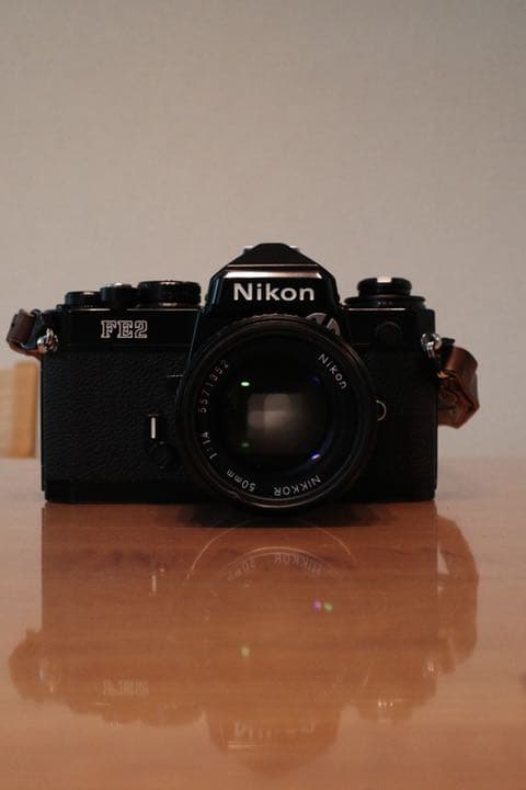 作例 Nikon FE2 AI Nikkor 50mm f/1.4S 電池付き