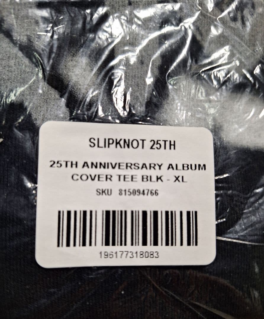 限定 XL Slipknot スリップノット 25周年 アルバム Tシャツ - メルカリ