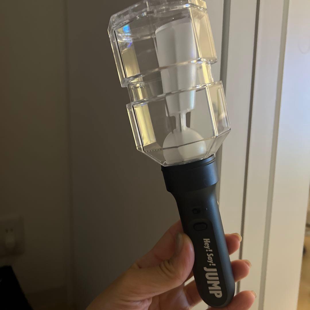 JUMP ペンライト 透明/黒 smapペンライト