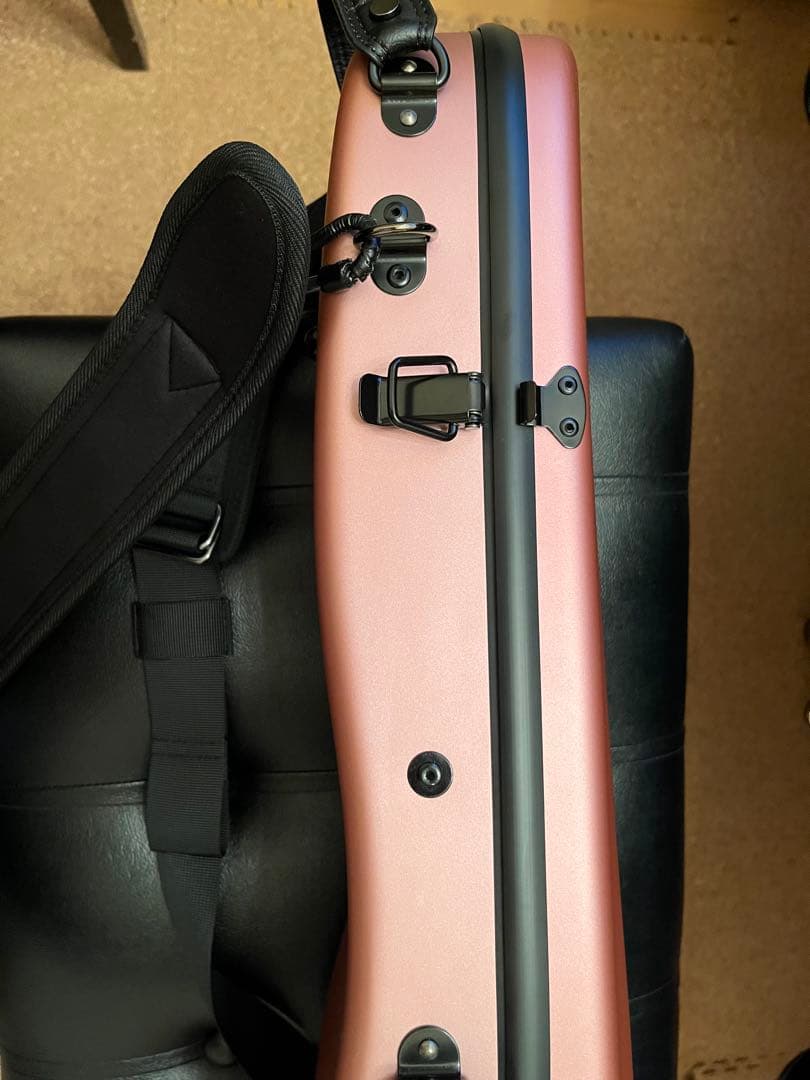 お値下げ中⭐︎カーボンマック バイオリンケースCFV-2S サテンピンクゴールド