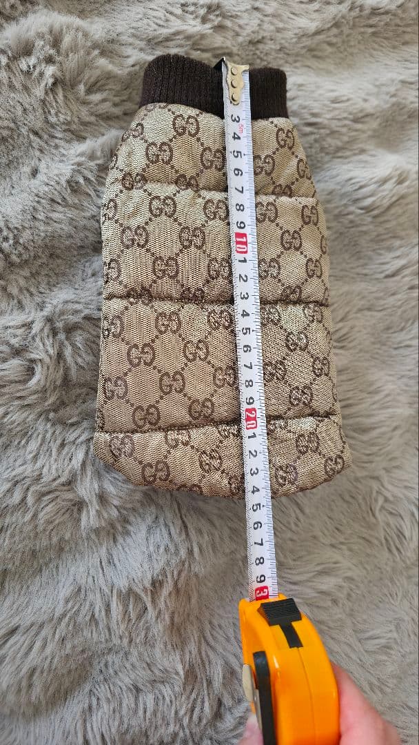Gucci GGパターン 小型犬用 ダウン中綿