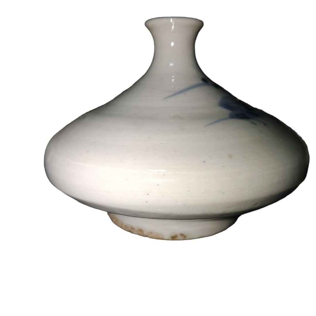 古伊万里 江戸時代 草花文油壺 骨董