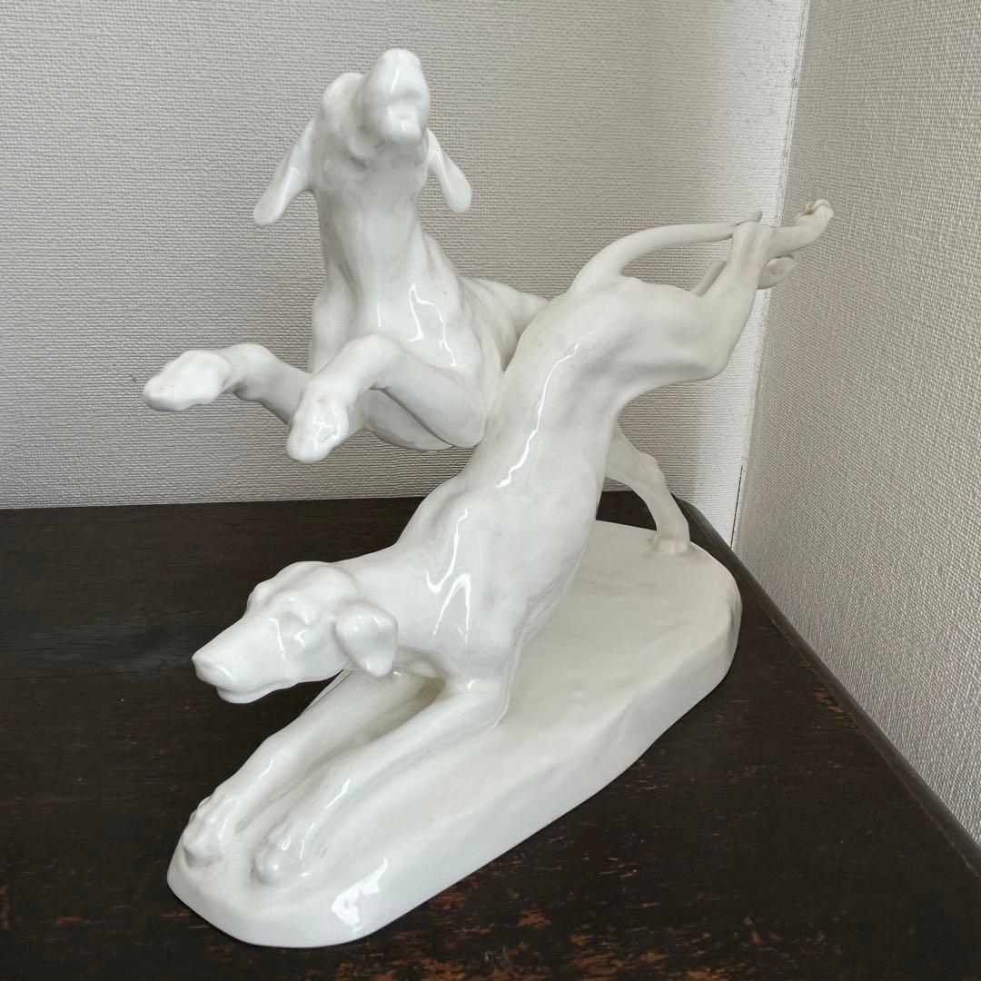 ノリタケ ボーンチャイナ 狩猟犬のフィギュリン Amazon.co.jp