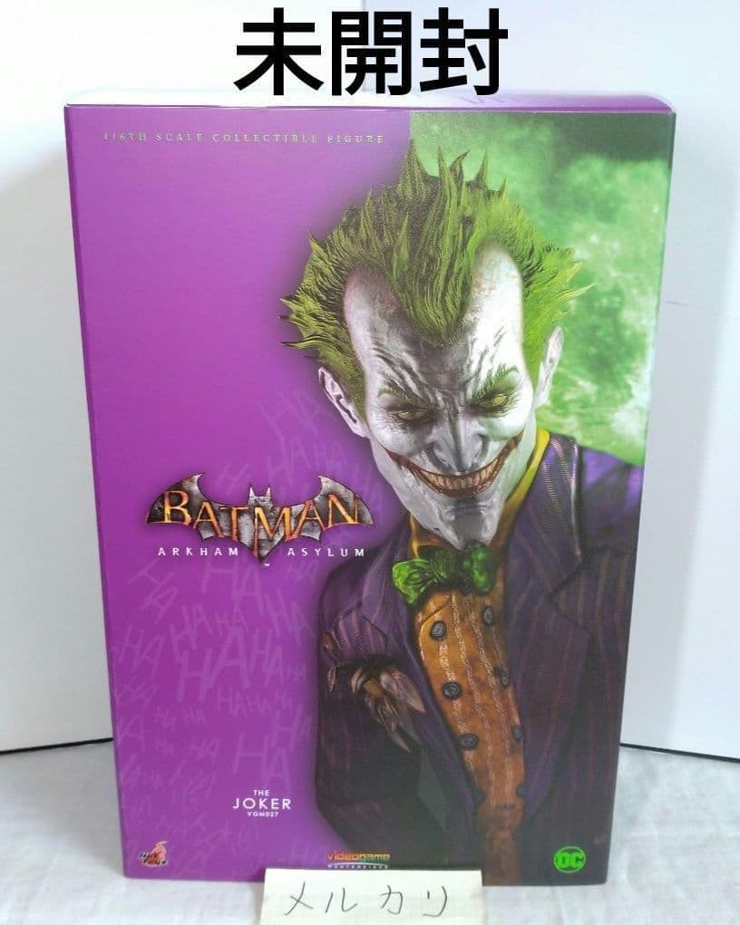 490　ホットトイズ　ジョーカー VGM027　バットマン　アーカムアサイラム 490 ホットトイズ ジョーカー VGM027 バットマン アーカムアサイラム