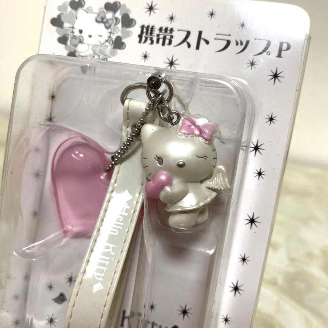 B*☆様 激レア！平成レトロ エンジェルキティ 携帯ストラップ 2008