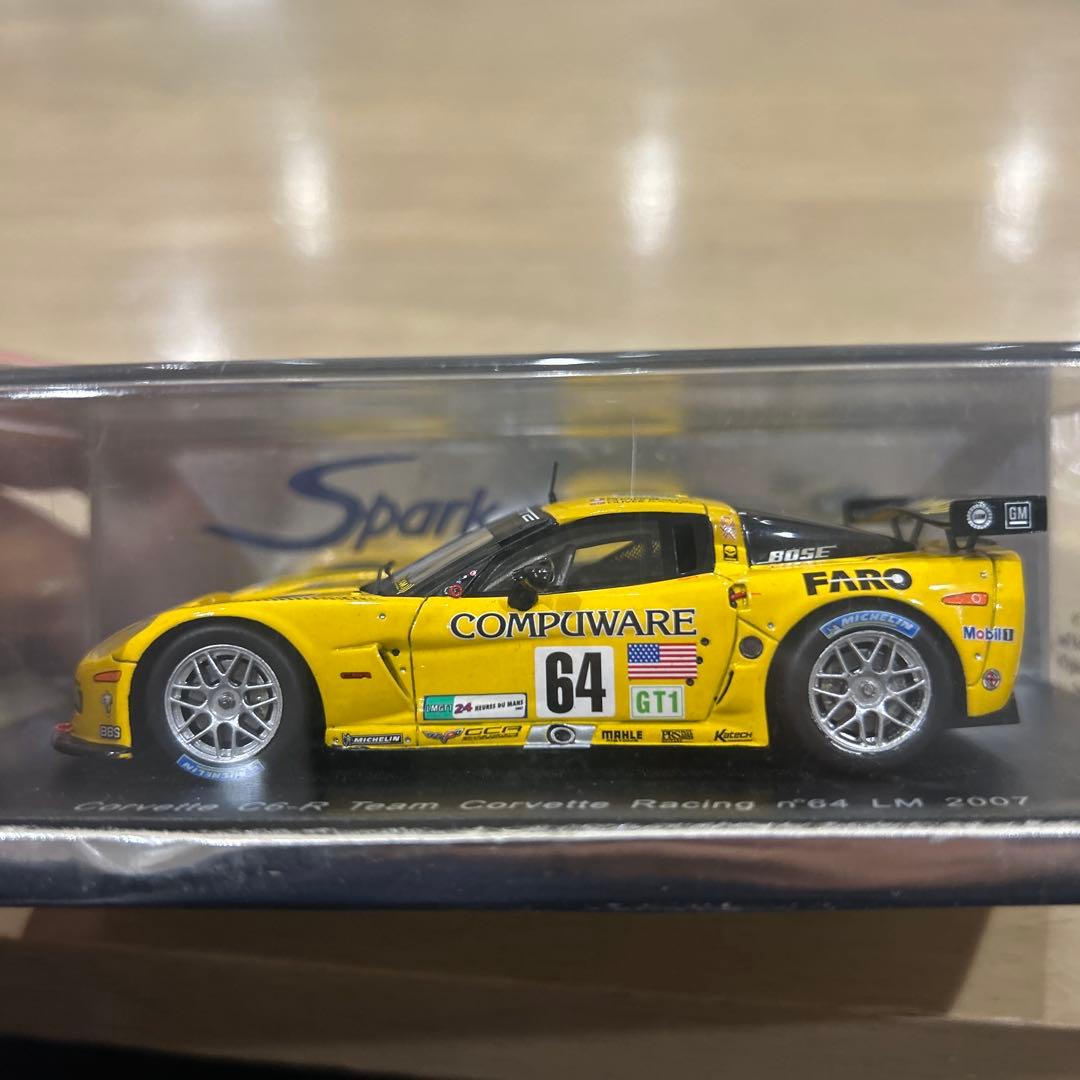 Spark Corvette C6-R コルベット ミニカー 廃盤品 - メルカリ