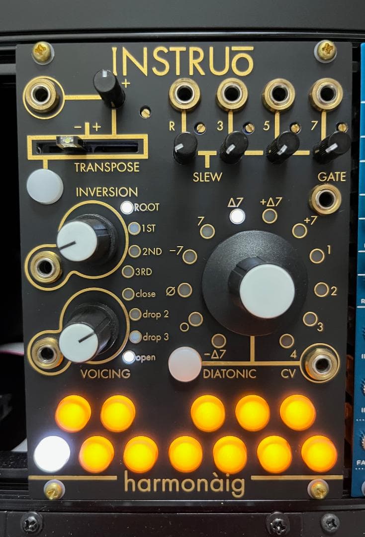 Instruo Harmonaig ユーロラック モジュラーシンセ