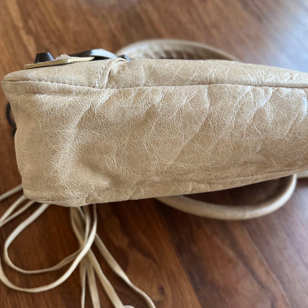 バレンシアガ シティ ベージュ 正規品 保証書あり 付属品完備