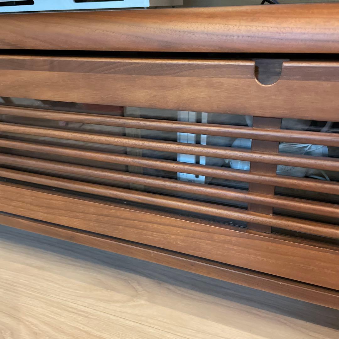 美品☆ニトリ テレビ台 ローボードレッタ150 MBR NITORI