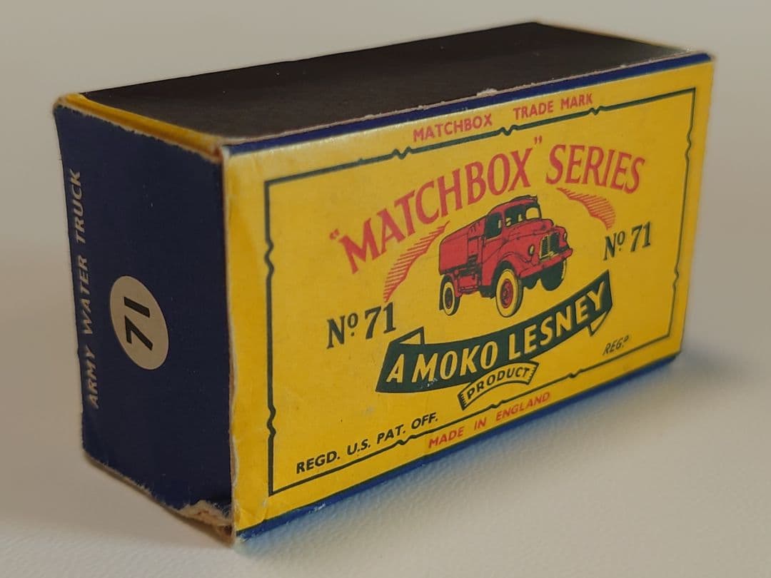 MATCHBOX 　No.71 Army Water Truck