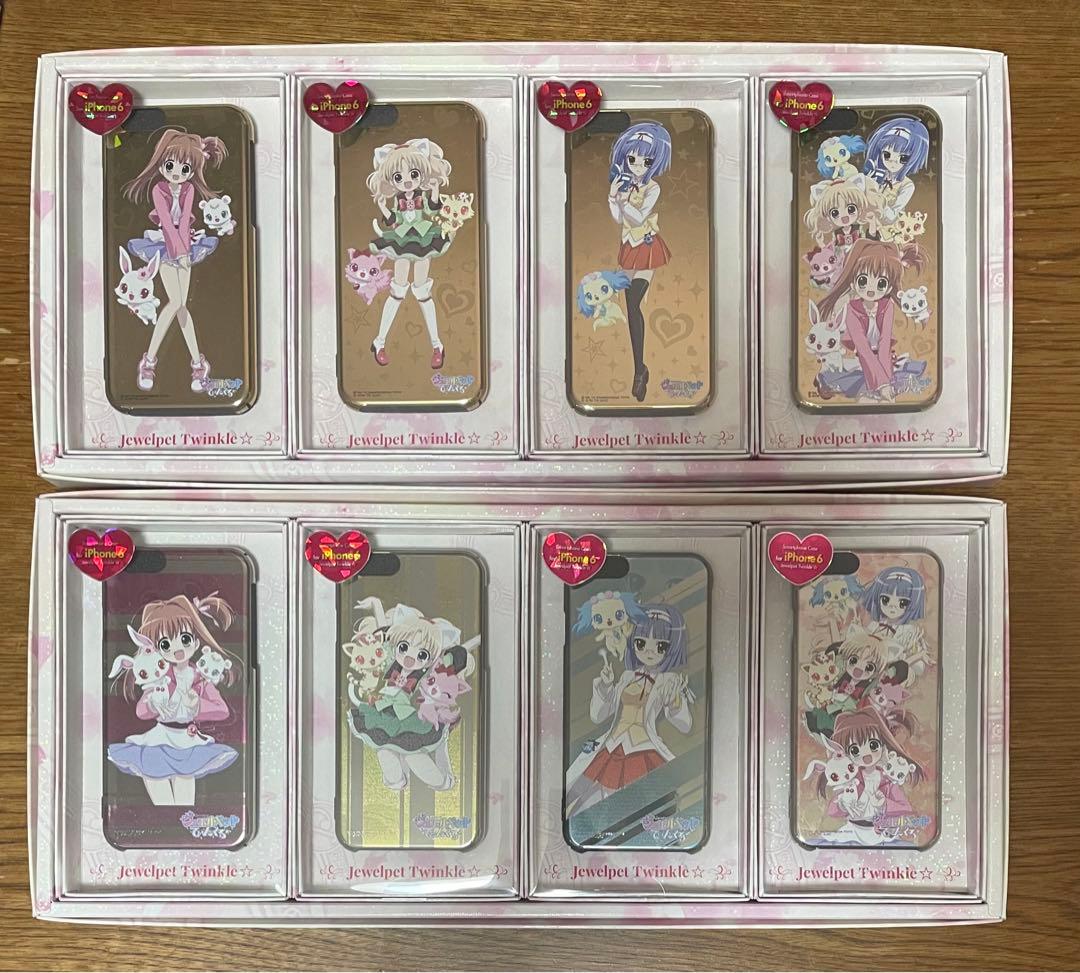 ジュエルペットてぃんくるicパスケース&iPhone6ケースセット計４種