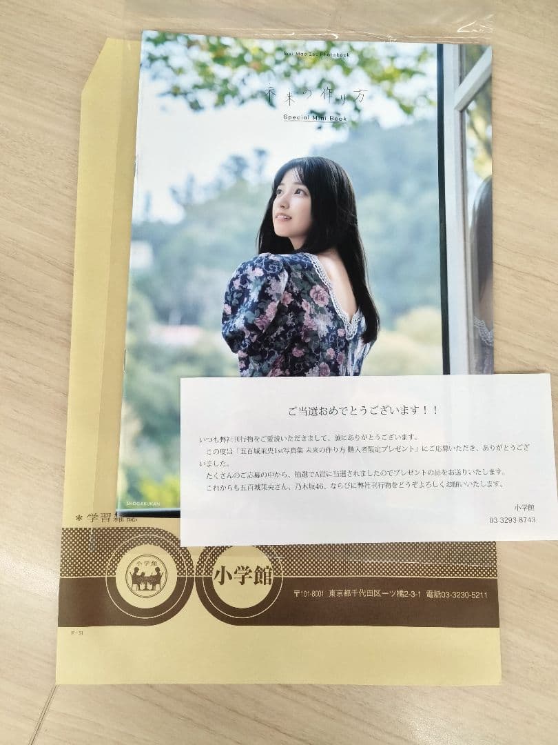 乃木坂46 五百城茉央1st写真集「未来の作り方」 特製アザーカットミニ