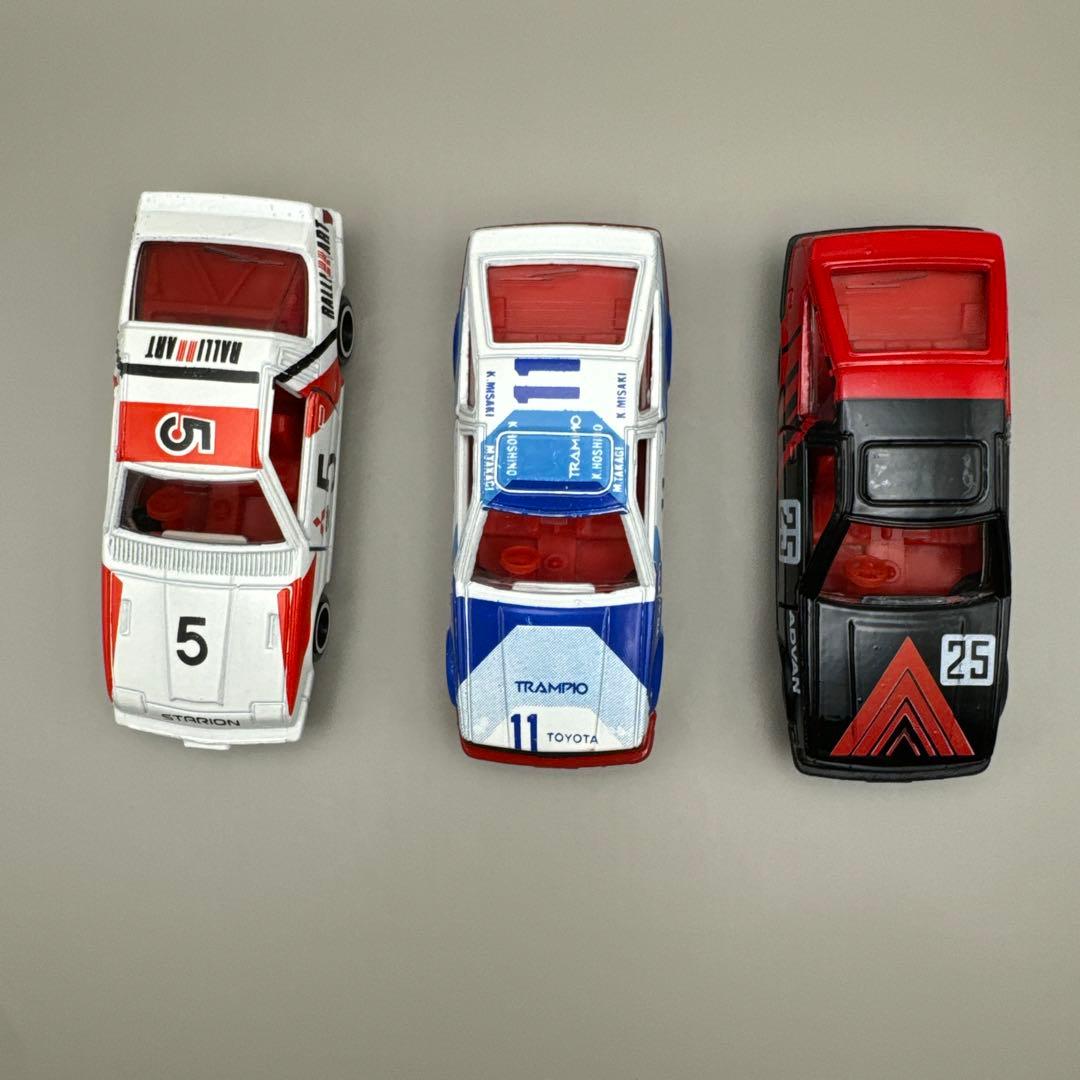 トミカ黒箱・青箱 ・赤箱グループＡフェア販売商品12台 (1984年10月発売)