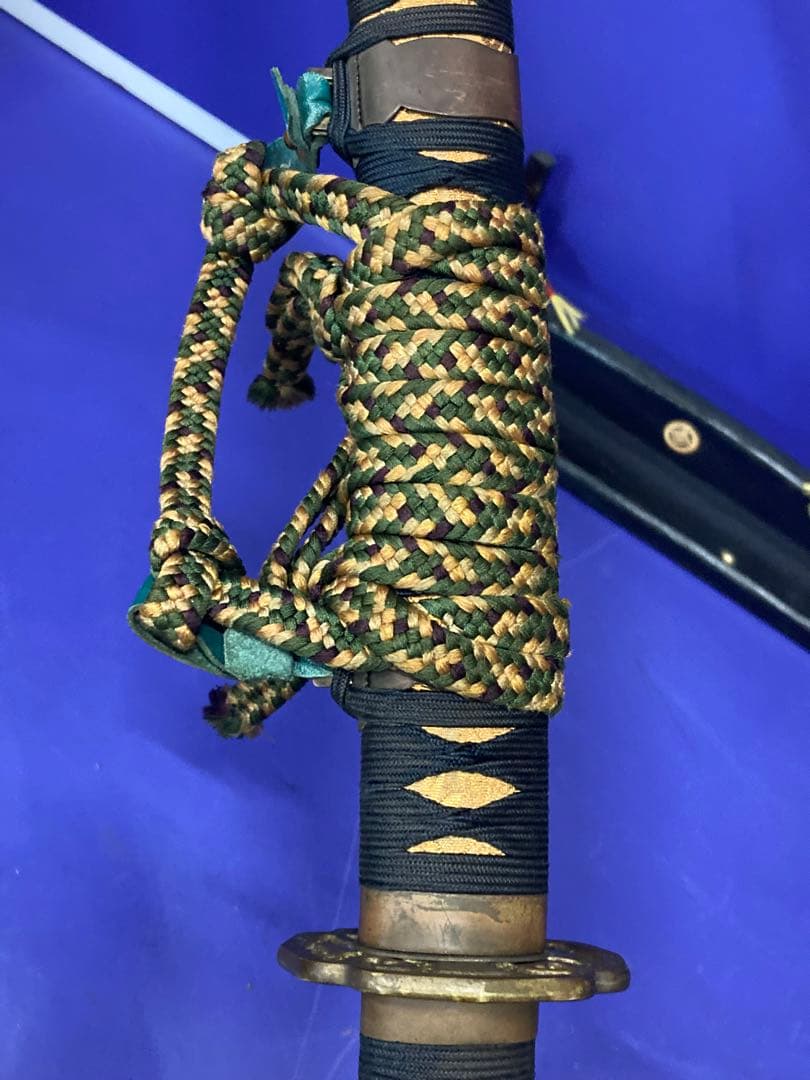 F05）旧家蔵出し 日本陸軍 昭和十三年制定軍刀 拵え 陸軍九八式鐵鞘 軍刀