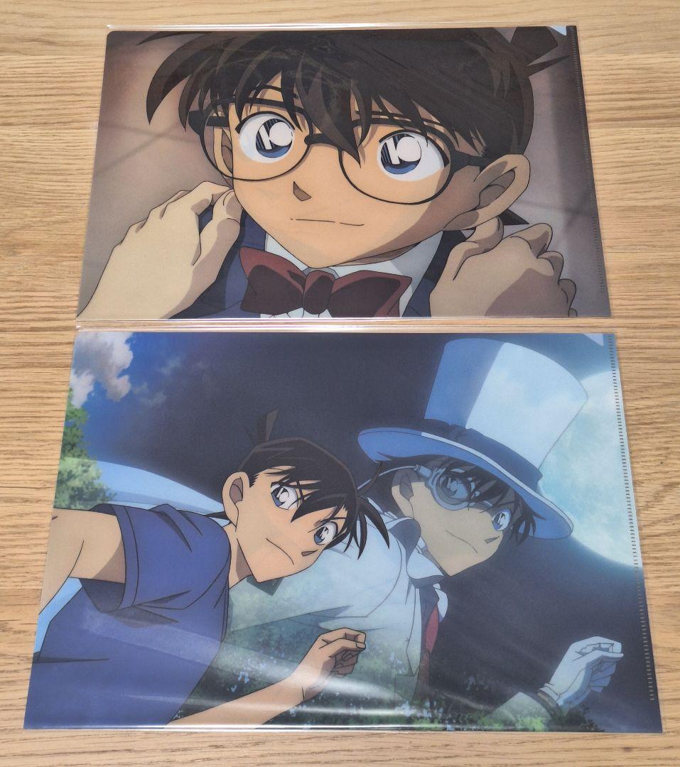 名探偵コナン 紺青の拳 場面写クリアファイルセット 工藤新一 毛利蘭