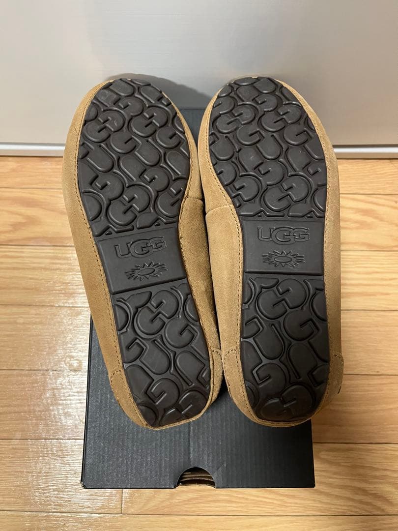 新品未使用 箱 本物 UGG ダコタ サンドベージュ モカシン