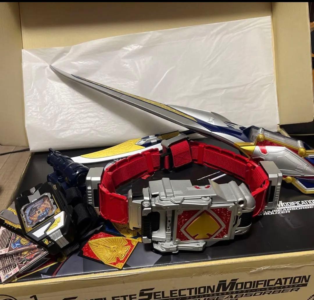 未開封CSM CSM ブレイバックル＆ラウズアブゾーバー＆ブレイラウザー