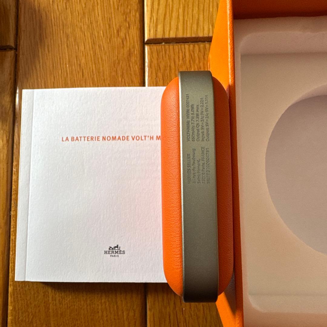 HERMES エルメスノマディックバッテリー volt' H Mini オレンジ