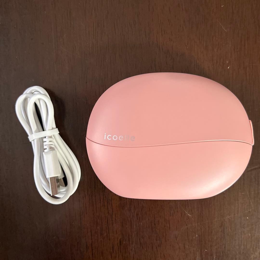 イコエル イオンコームアイロン IICI-10 ピンク