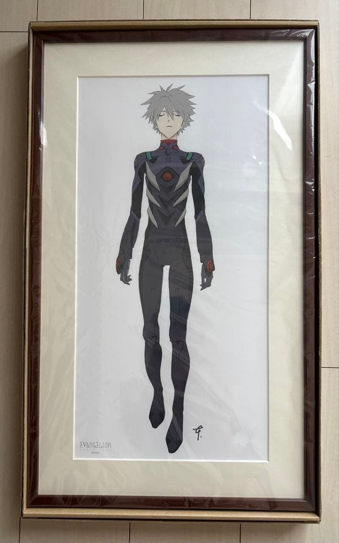 エヴァンゲリオン展 複製原画 本田雄 全5種 アスカ マリ レイ カヲル シンジ