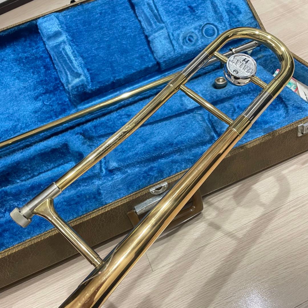 赤ベル】YAMAHA ヤマハ トロンボーン YSL-351 マウスピース2個付
