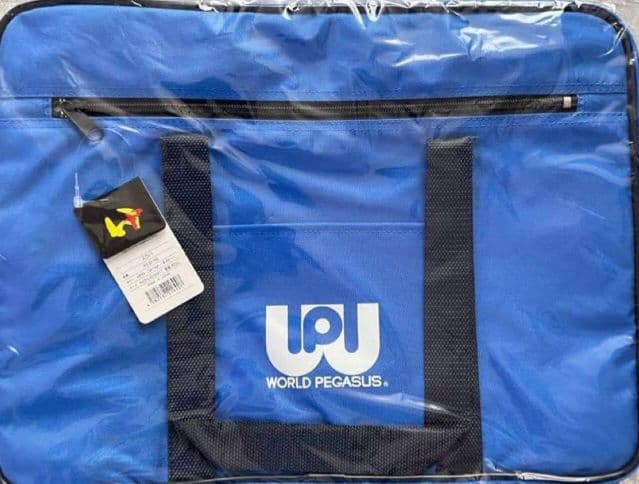 ワールドペガサス スクールバッグ 新品 ワッぺ スクバ 青 ブルー 新品