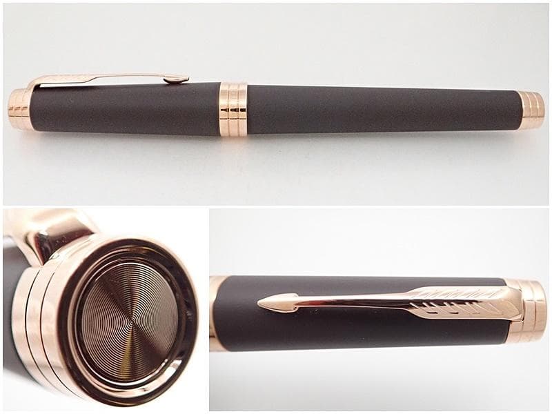 パーカー 万年筆 プリミエ ソフトブラウンPGT F 細字 ペン先K18 両用式