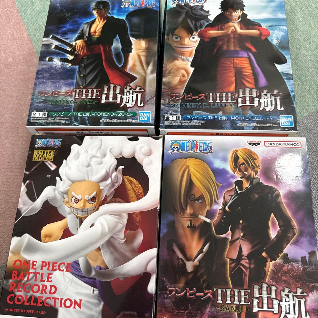 ワンピース フィギュアセット 4点 ⓬ - メルカリ