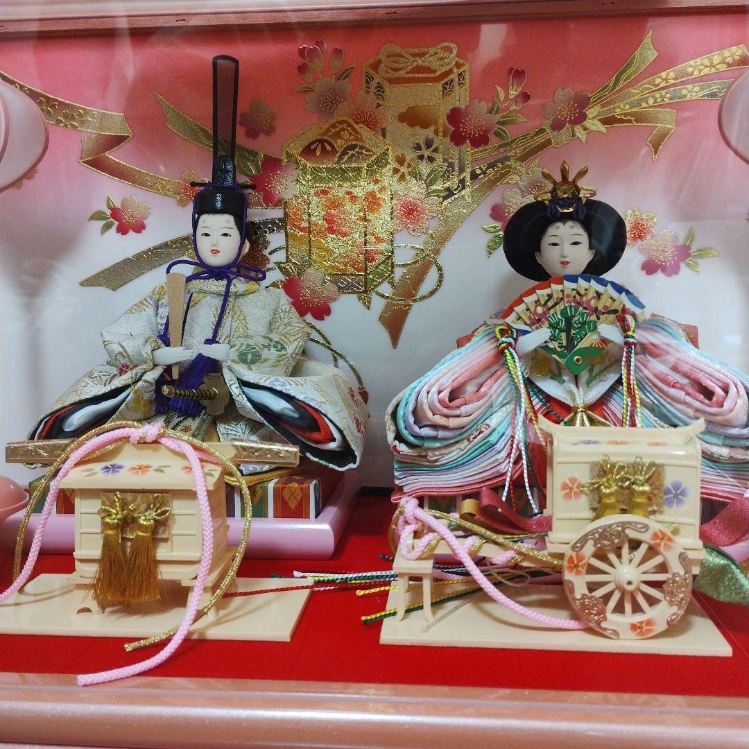 新品 2025年度新作 雛人形 ひな人形（親王飾り）清玉作 パールピンク