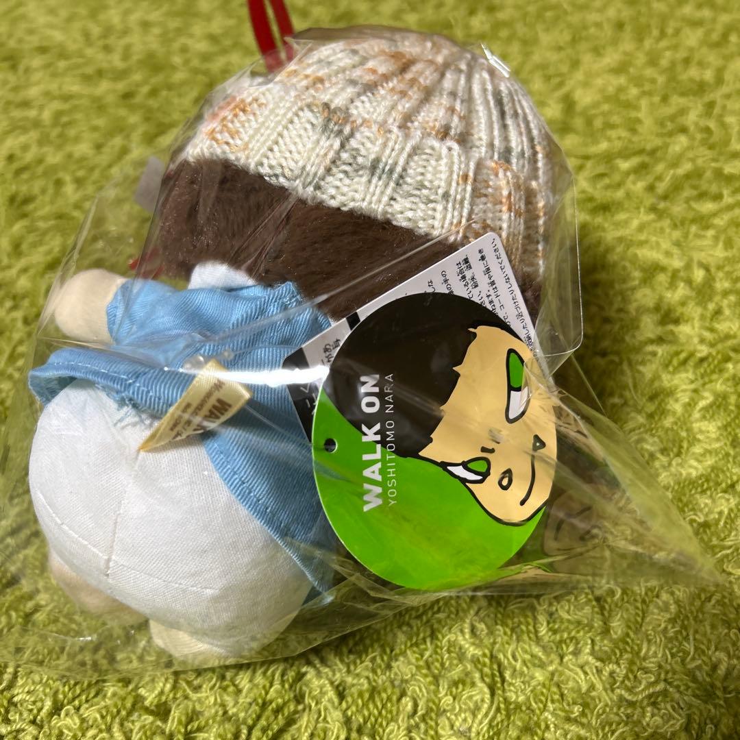 【奈良美智 / タグ付】 おんなのこ　 ぬいぐるみ WALK ON