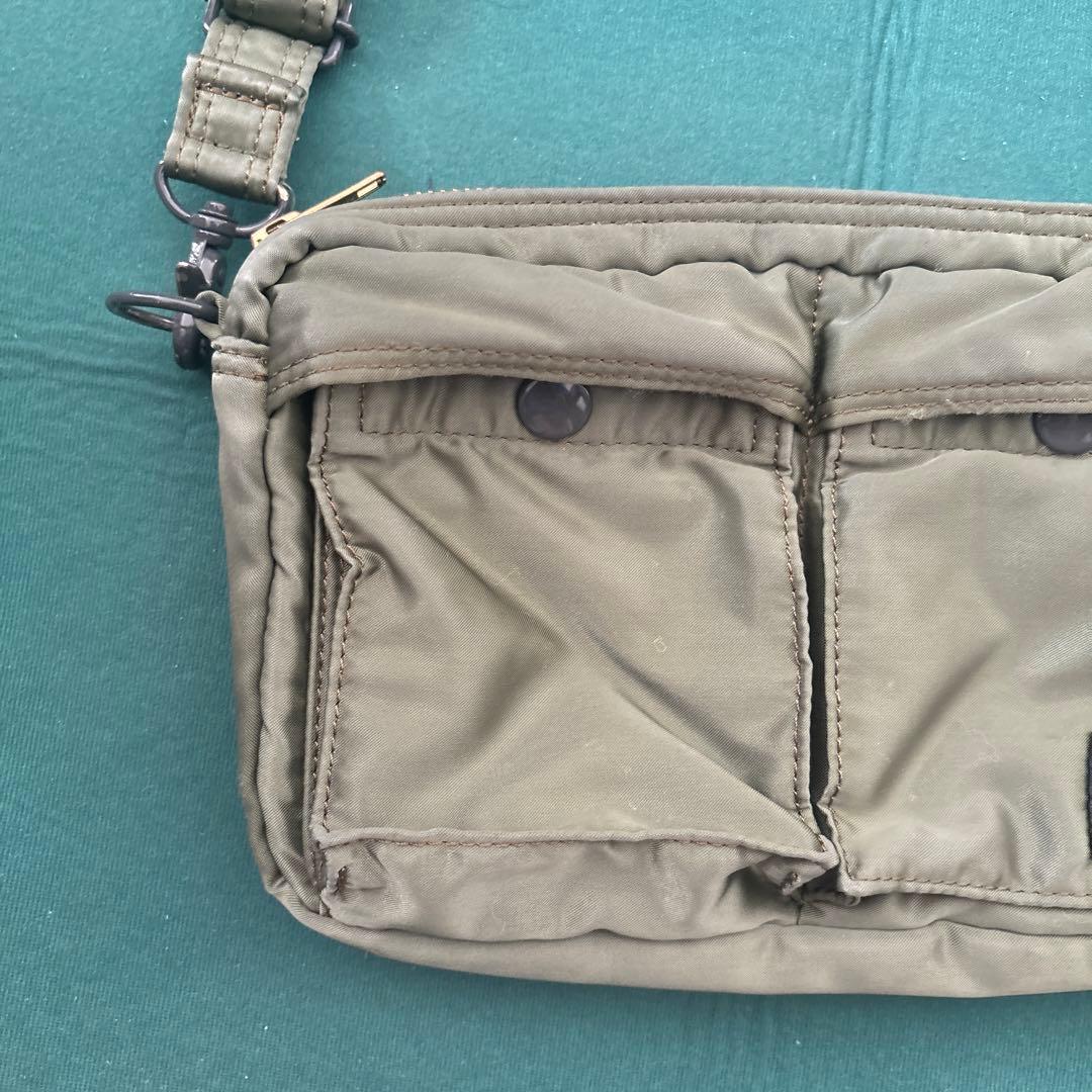 PORTER TANKER ポーター タンカー ショルダーバッグ セージグリーン