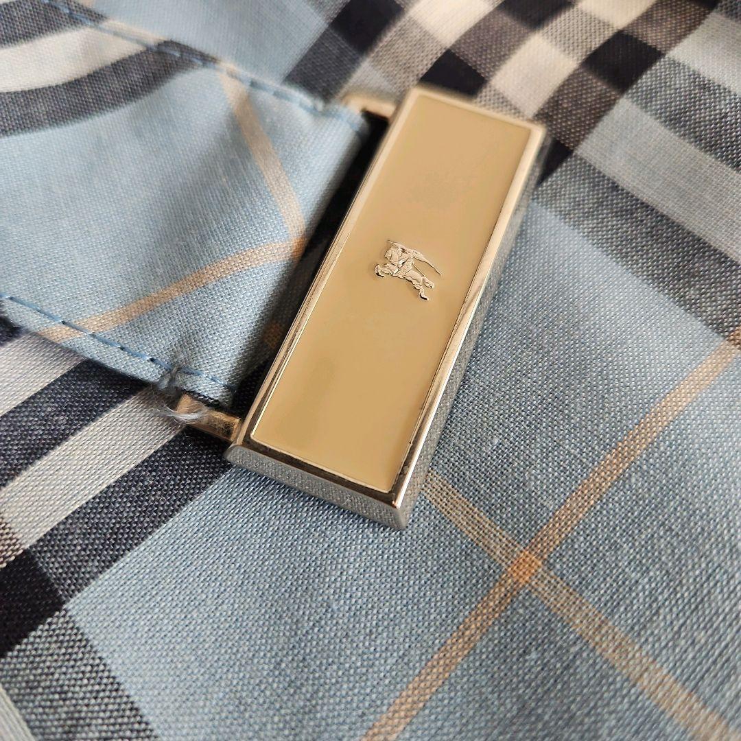 BURBERRY BLUE LABEL ノバチェック スカート 水色 38