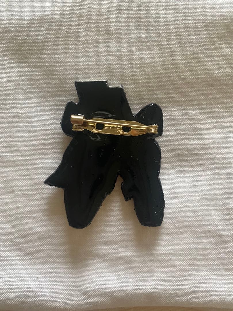 kaesa様専用】オートクチュール刺繍 トゥシューズ・四つ葉シルバーブローチ