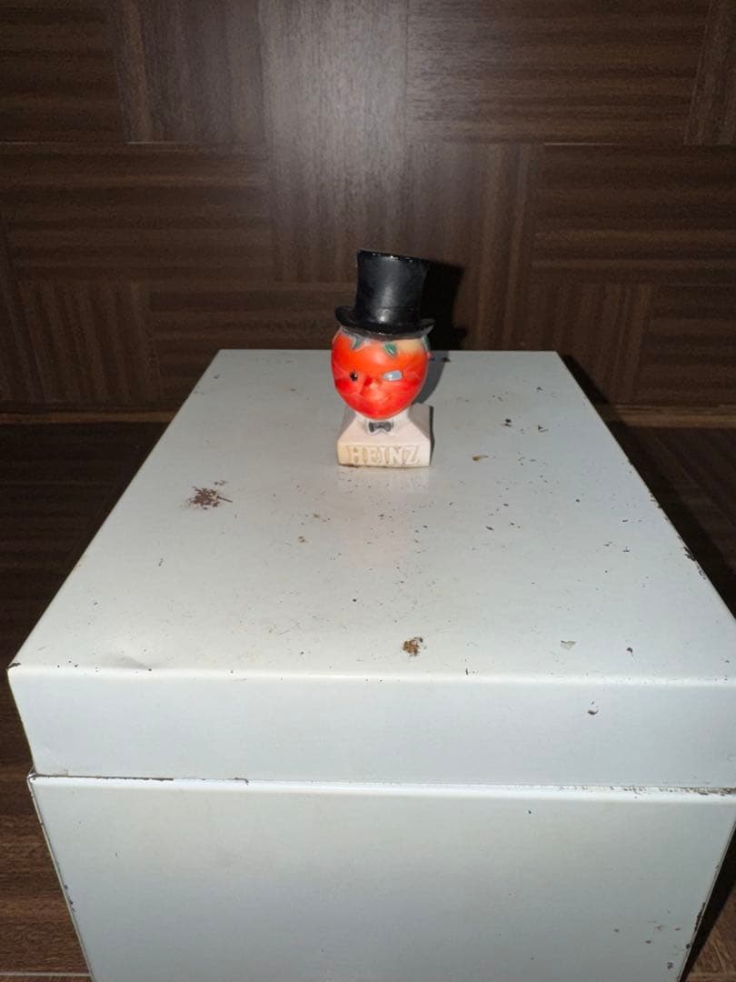 ビンテージ ハインツ メタル インダストリアルボックス ミスター