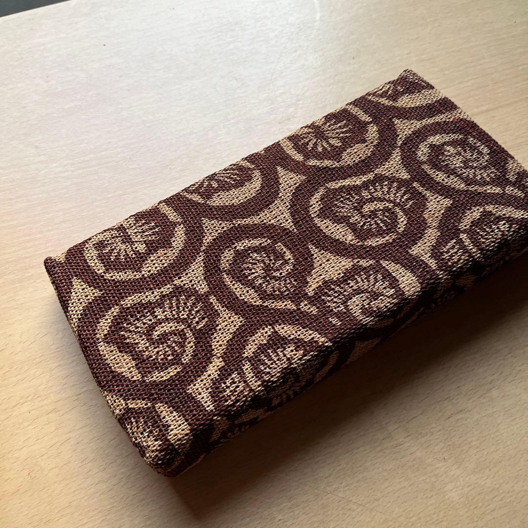 科布しな布まだ布信濃布、志奈布榀布伝統工芸品古代織古代布バッグ
