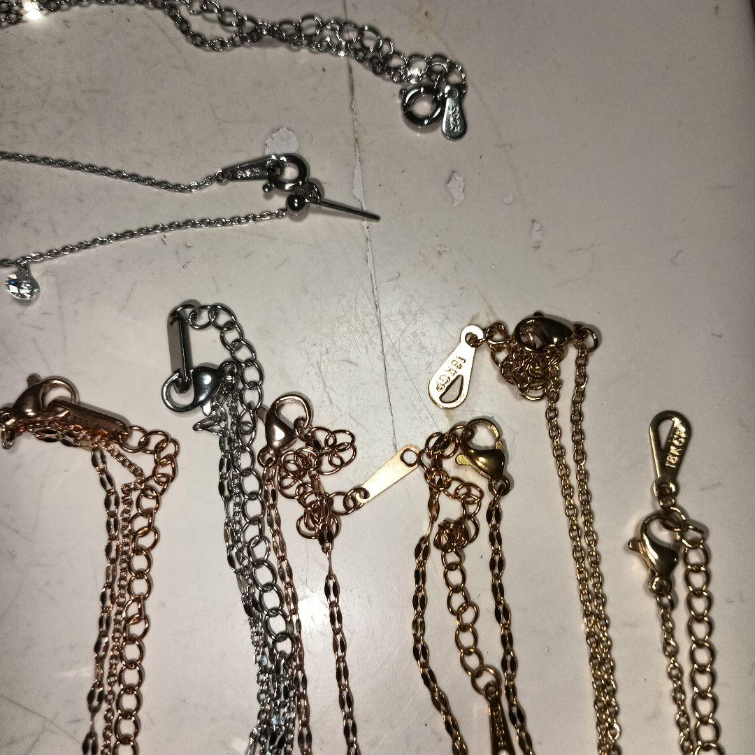 ネックレス　ブレスレット　k18 s925 18kgp 宝石　　等