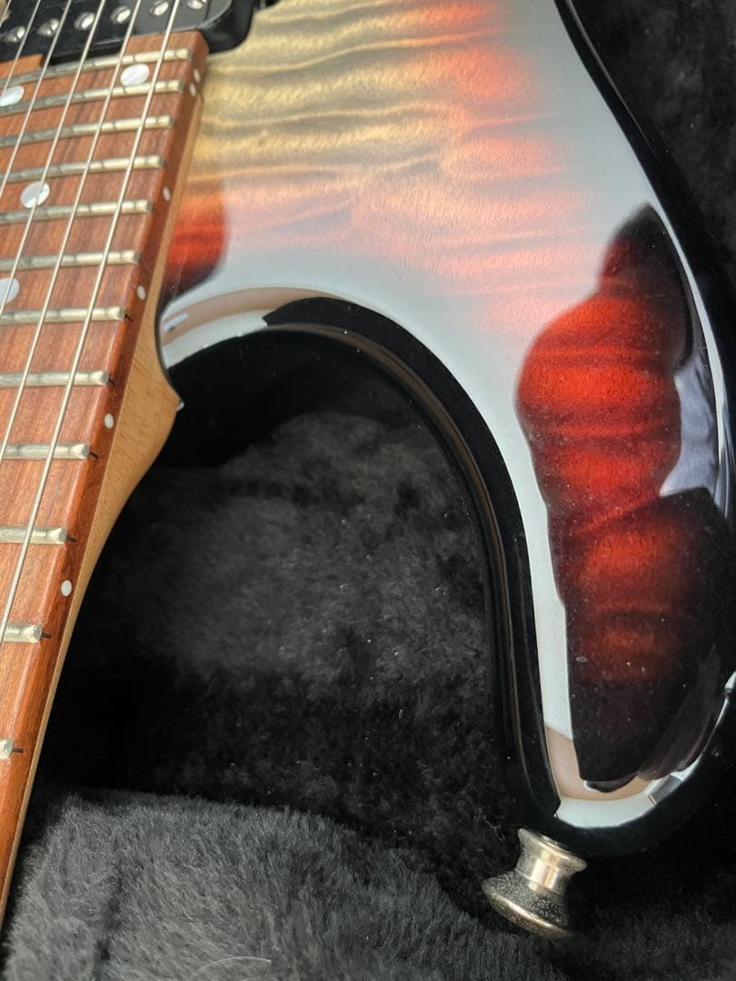 ギター charvel mj san dimas qm