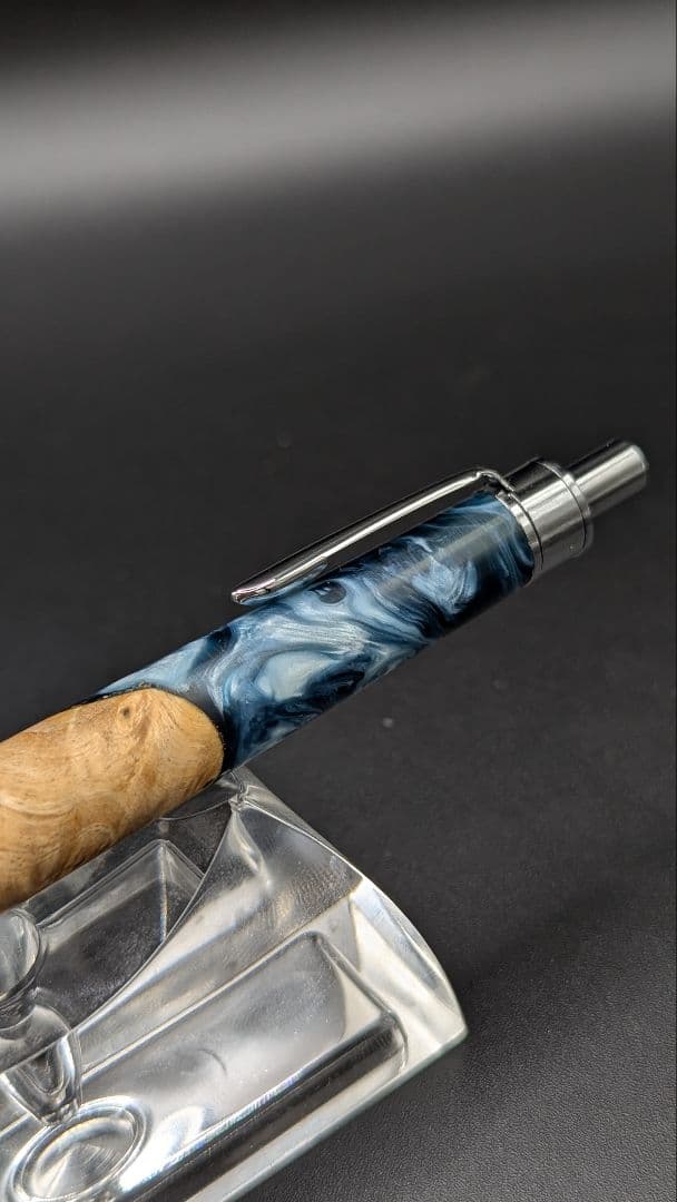 346ペン工房翌檜 レジンウッド ハイブリッドウッド 木軸シャーペン