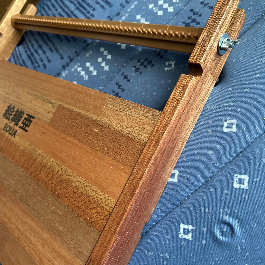 絵織亜　超かんたん本格脈織り機 エオリア　手織り本３冊付き